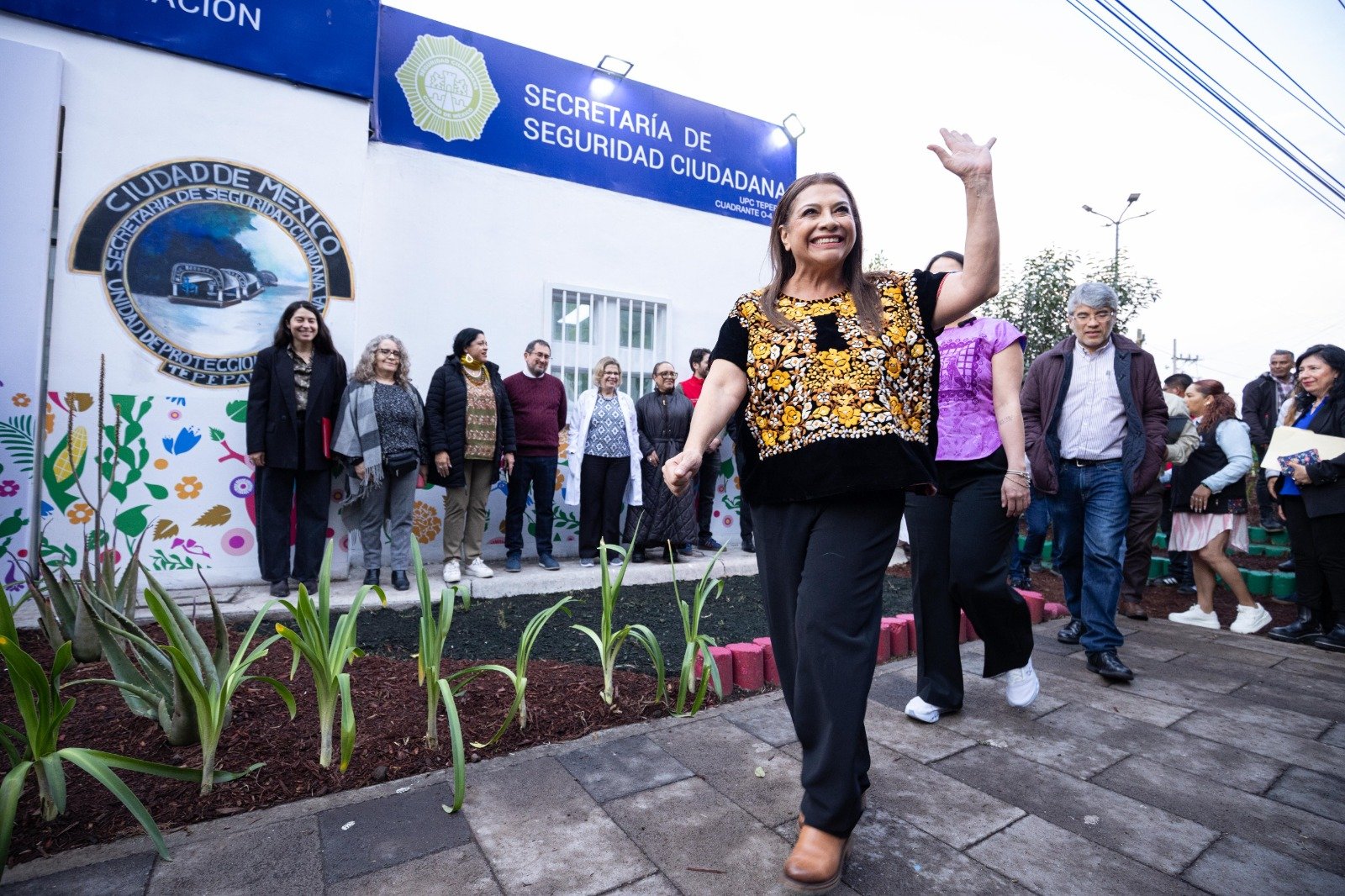 Clara Brugada impulsa transformación en San Gregorio Atlapulco con obras, seguridad y apoyo a pueblos originarios