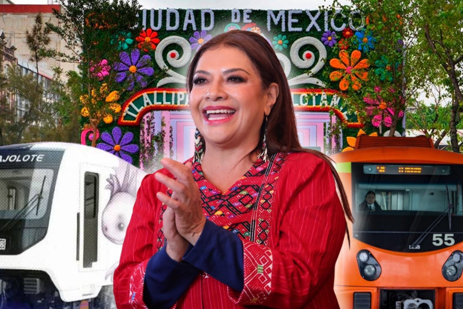Clara Brugada avanza al cuarto lugar entre los gobernadores mejor evaluados del país